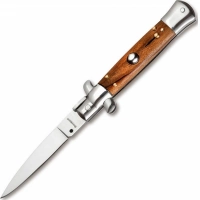 Автоматический складной нож нож Magnum Sicilian Needle Olive Wood, сталь 440A, рукоять дерево, 01MB279 купить в Волгограде