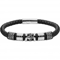 Браслет Zippo Five Charms Leather Bracelet с 5 шармами (22 см) купить в Волгограде