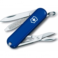 Нож перочинный Victorinox Classic, сталь X55CrMo14, рукоять Cellidor®, синий купить в Волгограде