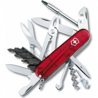 Нож перочинный Victorinox CyberTool, сталь X55CrMo14, рукоять Cellidor®, полупрозрачный красный купить в Волгограде