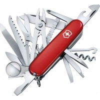 Нож перочинный Victorinox SwissChamp, сталь X55CrMo14, рукоять Cellidor®, красный купить в Волгограде