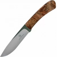 Нож с фиксированным клинком Arno Bernard Buffalo, сталь N690, рукоять Spalted Maple купить в Волгограде