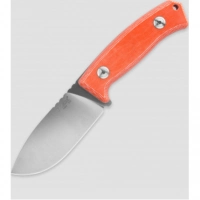 Нож с фиксированным клинком LionSteel M2 MiOR, сталь D2, рукоять Orange micarta купить в Волгограде