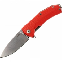 Нож складной LionSteel KUR OR G10 Orange Flipper, сталь Uddeholm Sleipner®, стеклотекстолит, оранжевый купить в Волгограде