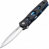 Нож складной Picador — Boker Plus 01BO260, сталь 440C Polished, рукоять стеклотекстолит G10, чёрно-синий купить в Волгограде