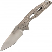 Нож складной Thor 3 Rikeknife, сталь M390, Plain Titanium купить в Волгограде