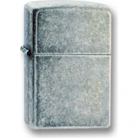 Зажигалка ZIPPO Antique Silver Plate, латунь с покрытием ™Plate, серебристый, матовая, 36х12×56 мм купить в Волгограде