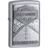 Зажигалка ZIPPO Harley-Davidson® Легенда, с покрытием Street Chrome™ купить в Волгограде