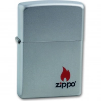 Зажигалка ZIPPO Satin Chrome, латунь с ник.-хром. покрыт., серебр., матовая, 36х56х12 мм купить в Волгограде